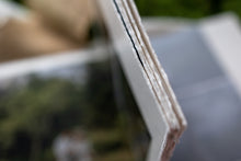 Hahnemuhle Baryta Bamboo fine art album from QTALBUMS with choice of regular straight-cut page edges, or hand-torn, deckled-edge pages. 