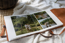 10x10cm Journal ArtBook - Hahnemühle Baryta Bamboo